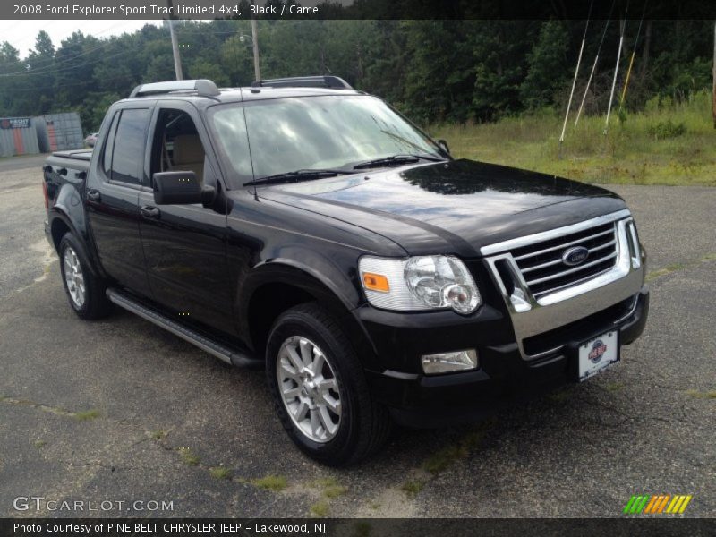 Black / Camel 2008 Ford Explorer Sport Trac Limited 4x4
