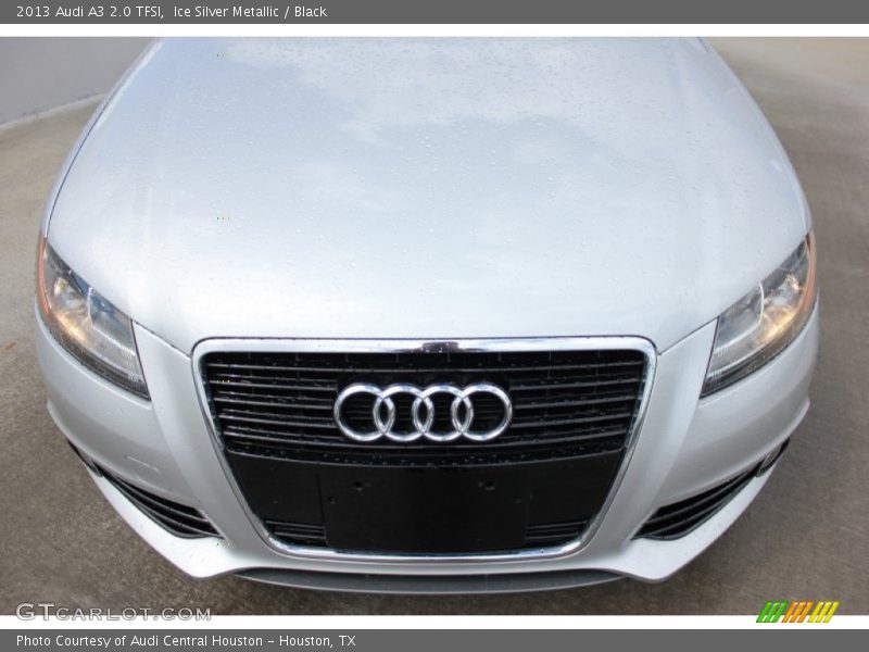 Ice Silver Metallic / Black 2013 Audi A3 2.0 TFSI