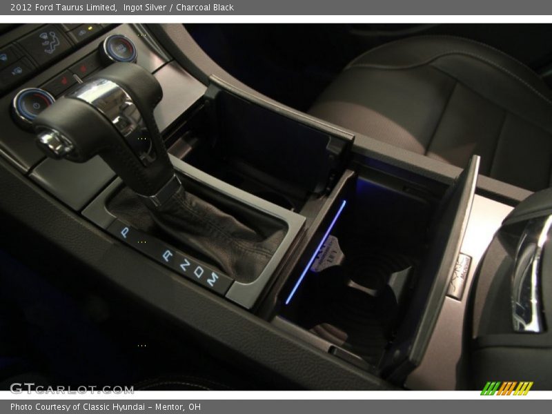 Ingot Silver / Charcoal Black 2012 Ford Taurus Limited