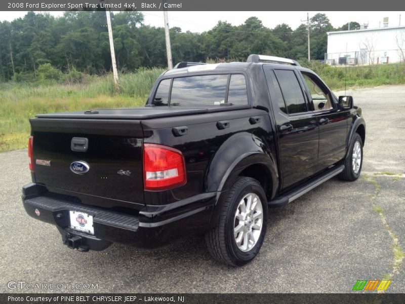 Black / Camel 2008 Ford Explorer Sport Trac Limited 4x4
