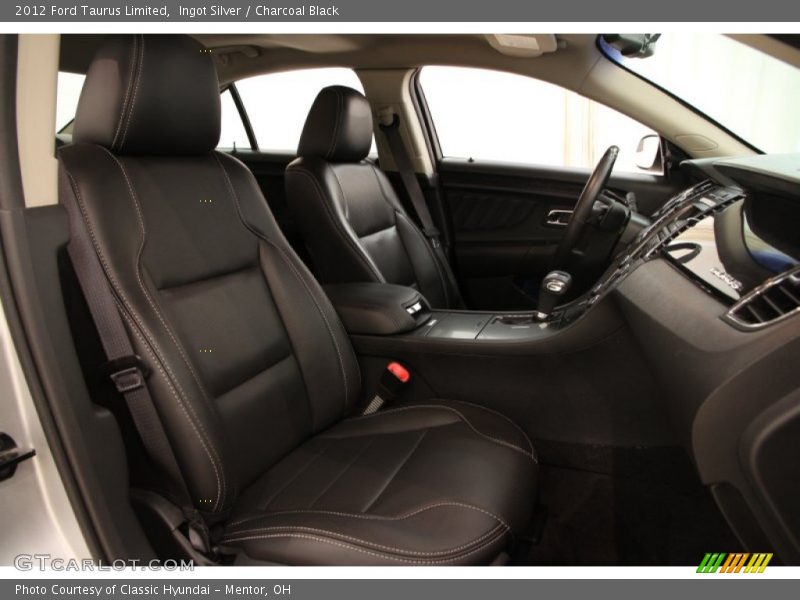 Ingot Silver / Charcoal Black 2012 Ford Taurus Limited