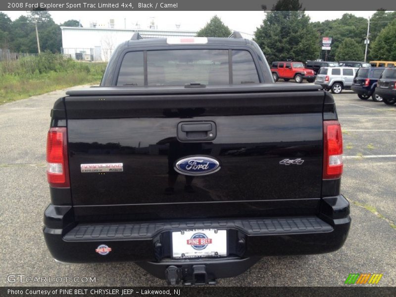 Black / Camel 2008 Ford Explorer Sport Trac Limited 4x4