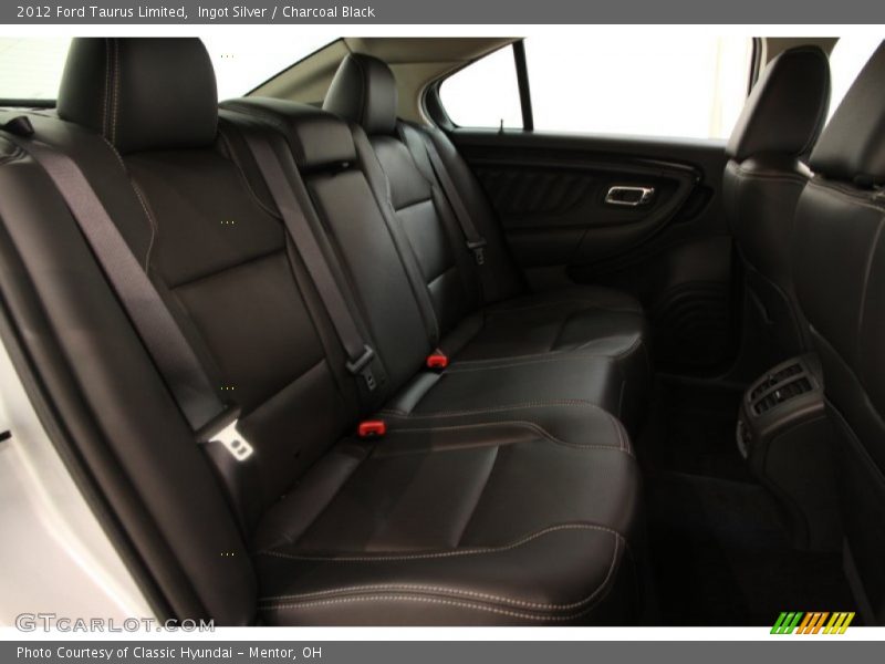 Ingot Silver / Charcoal Black 2012 Ford Taurus Limited
