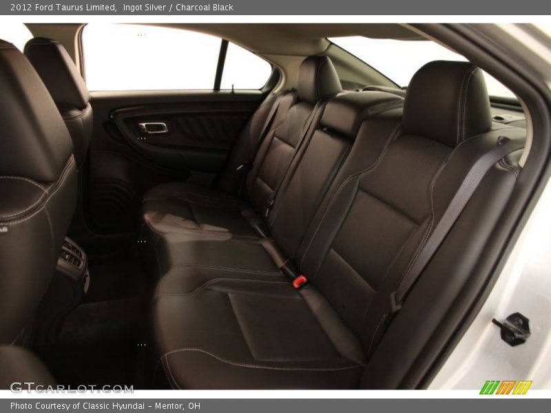 Ingot Silver / Charcoal Black 2012 Ford Taurus Limited