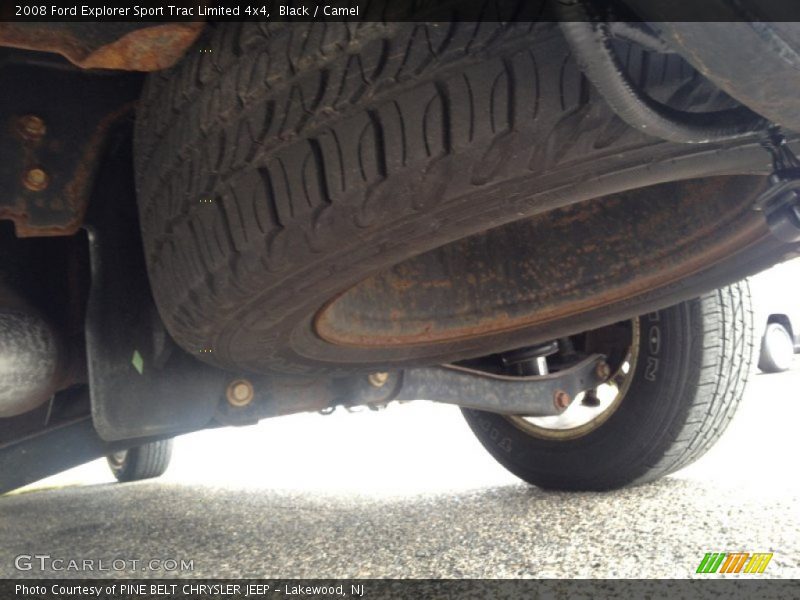 Black / Camel 2008 Ford Explorer Sport Trac Limited 4x4