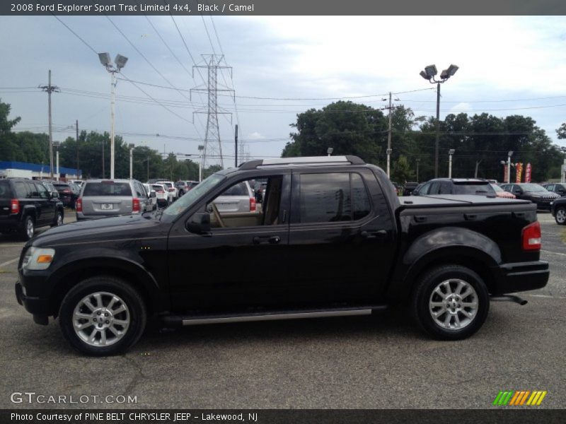 Black / Camel 2008 Ford Explorer Sport Trac Limited 4x4
