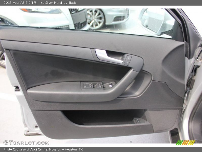Ice Silver Metallic / Black 2013 Audi A3 2.0 TFSI