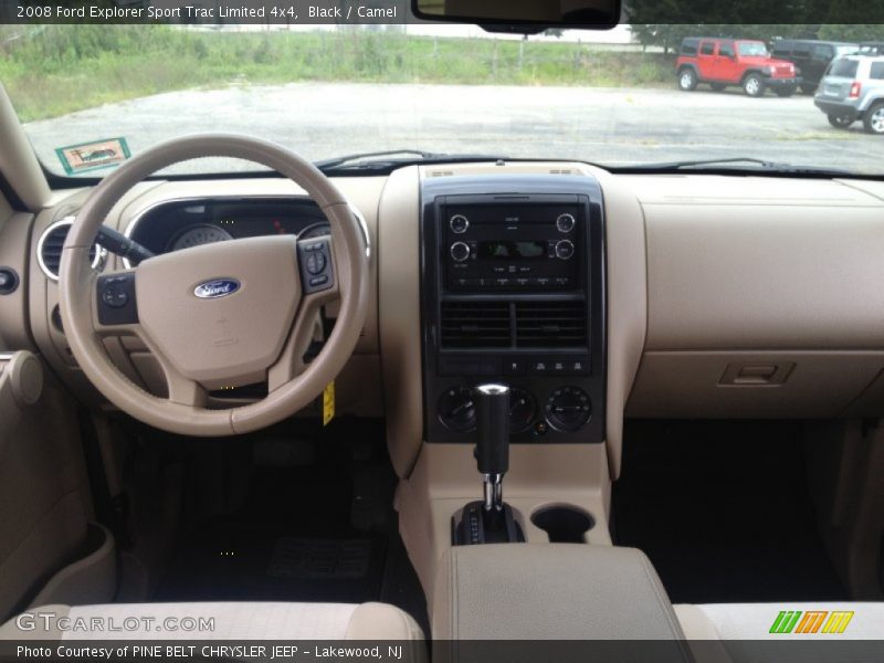 Black / Camel 2008 Ford Explorer Sport Trac Limited 4x4