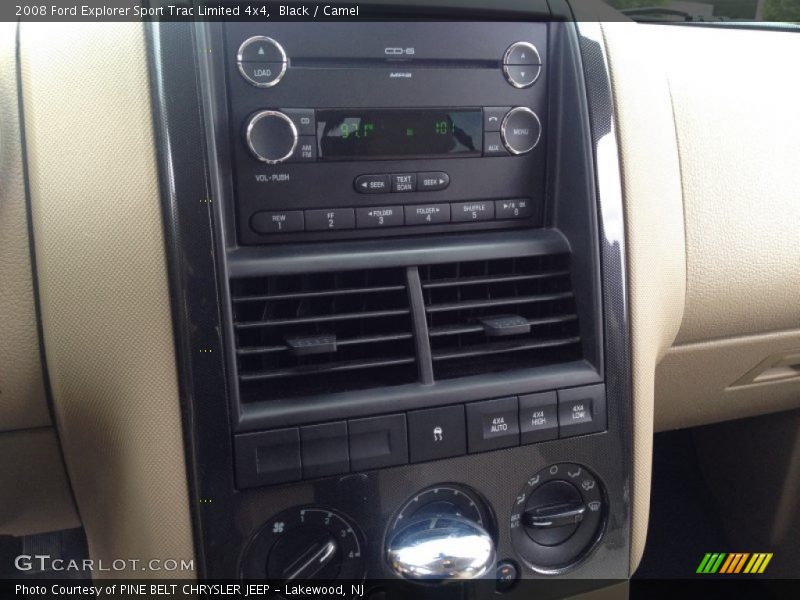Black / Camel 2008 Ford Explorer Sport Trac Limited 4x4