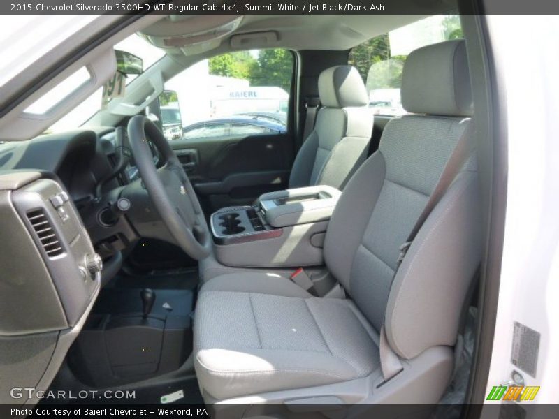 Summit White / Jet Black/Dark Ash 2015 Chevrolet Silverado 3500HD WT Regular Cab 4x4