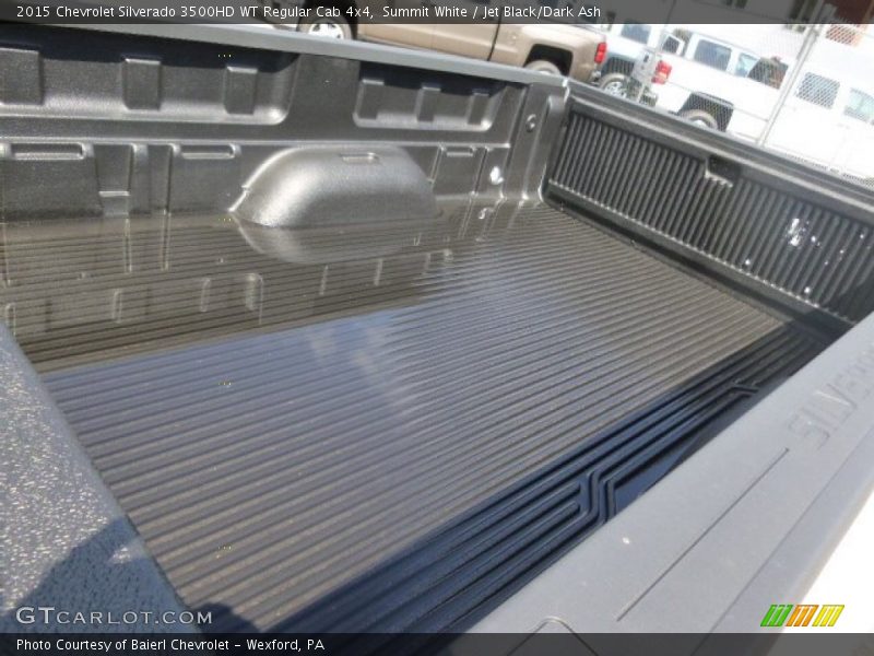 Summit White / Jet Black/Dark Ash 2015 Chevrolet Silverado 3500HD WT Regular Cab 4x4