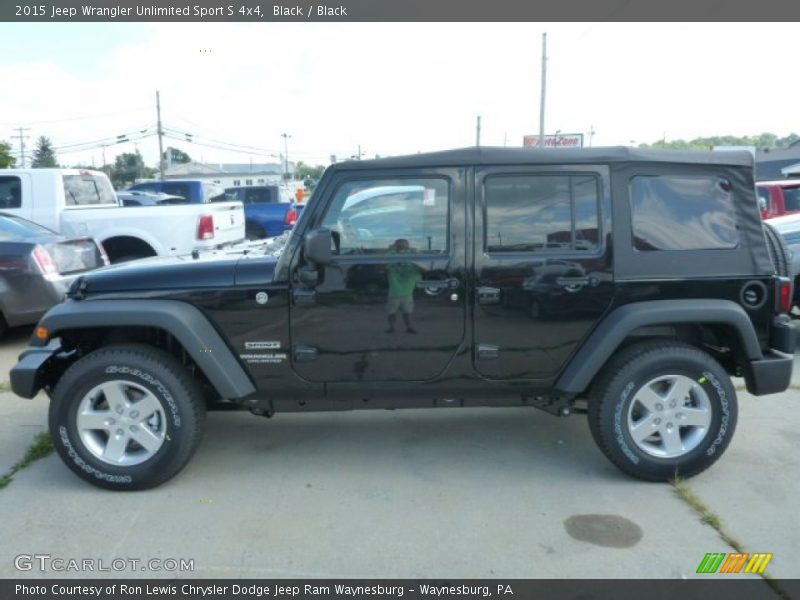  2015 Wrangler Unlimited Sport S 4x4 Black
