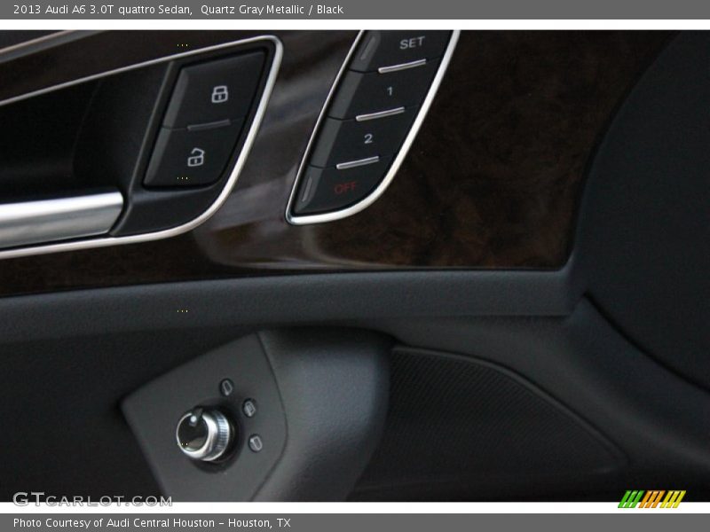 Quartz Gray Metallic / Black 2013 Audi A6 3.0T quattro Sedan