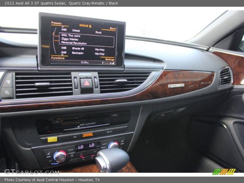 Quartz Gray Metallic / Black 2013 Audi A6 3.0T quattro Sedan