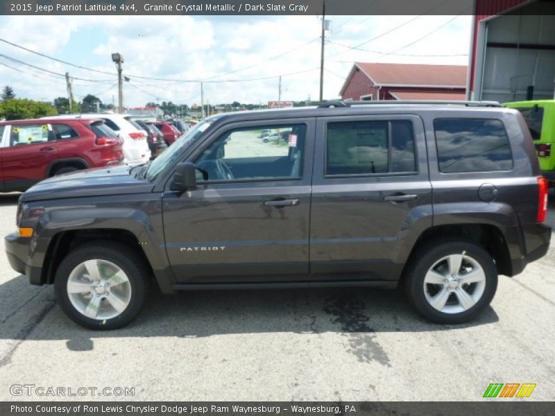 Granite Crystal Metallic / Dark Slate Gray 2015 Jeep Patriot Latitude 4x4