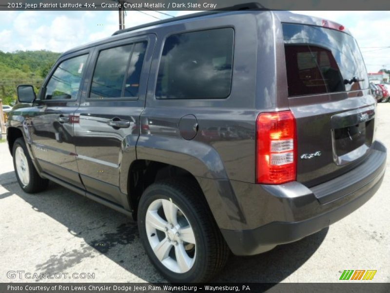 Granite Crystal Metallic / Dark Slate Gray 2015 Jeep Patriot Latitude 4x4