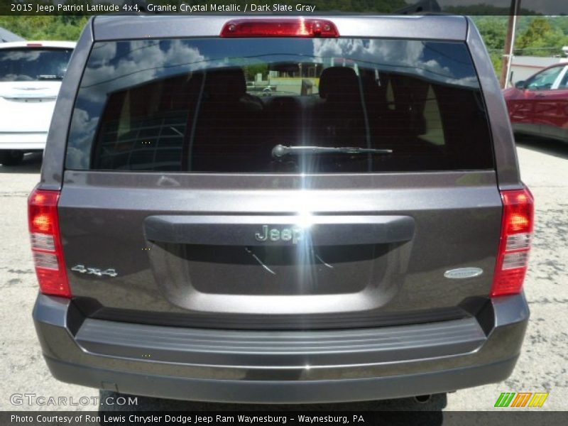 Granite Crystal Metallic / Dark Slate Gray 2015 Jeep Patriot Latitude 4x4