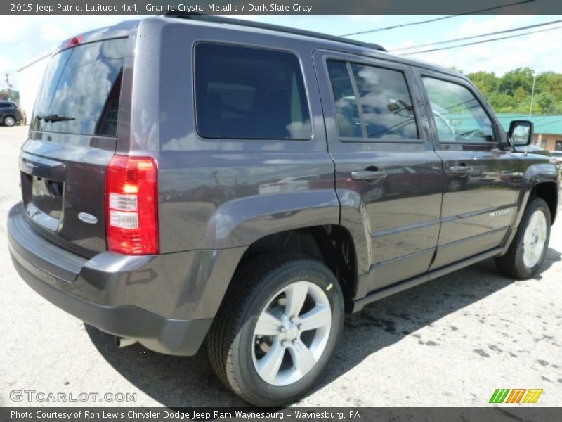 Granite Crystal Metallic / Dark Slate Gray 2015 Jeep Patriot Latitude 4x4
