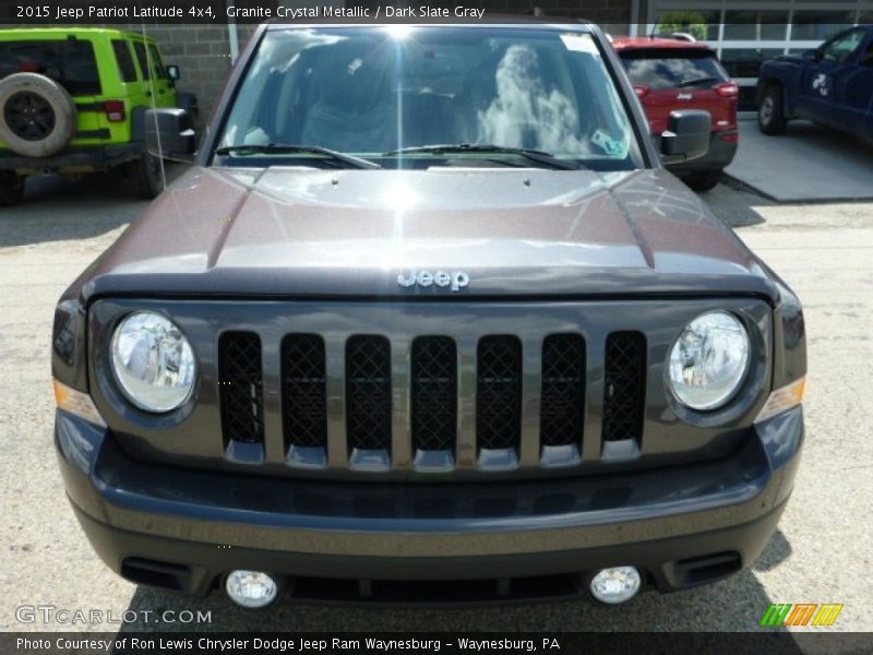 Granite Crystal Metallic / Dark Slate Gray 2015 Jeep Patriot Latitude 4x4