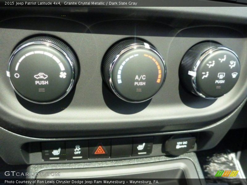 Granite Crystal Metallic / Dark Slate Gray 2015 Jeep Patriot Latitude 4x4