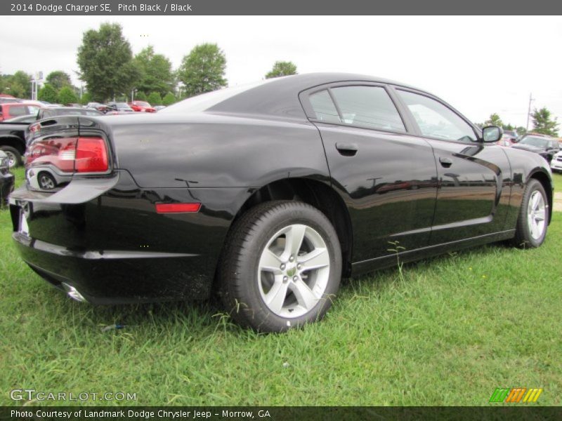 Pitch Black / Black 2014 Dodge Charger SE