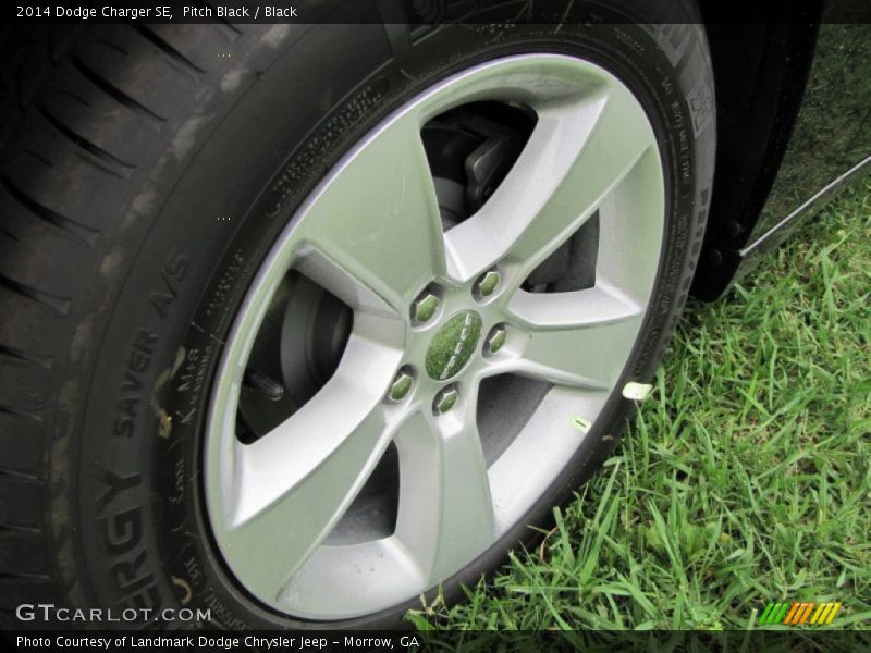Pitch Black / Black 2014 Dodge Charger SE