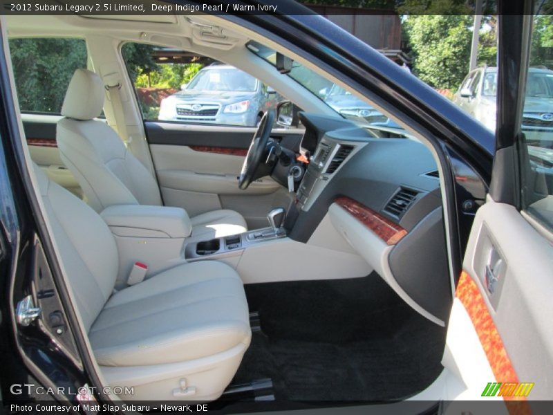 Deep Indigo Pearl / Warm Ivory 2012 Subaru Legacy 2.5i Limited