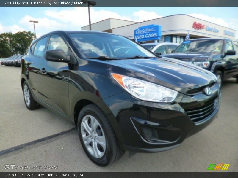 Ash Black / Black 2010 Hyundai Tucson GLS