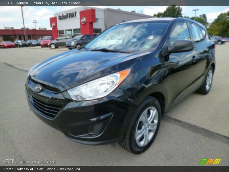 Ash Black / Black 2010 Hyundai Tucson GLS