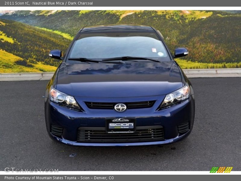 Nautical Blue Mica / Dark Charcoal 2011 Scion tC