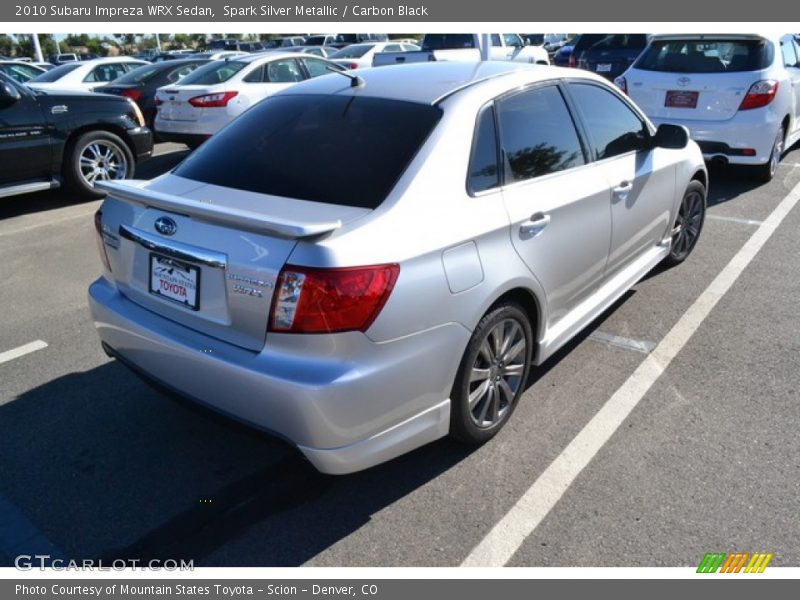 Spark Silver Metallic / Carbon Black 2010 Subaru Impreza WRX Sedan