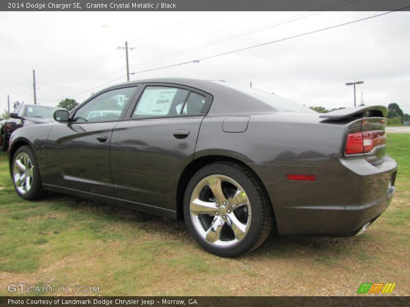 Granite Crystal Metallic / Black 2014 Dodge Charger SE