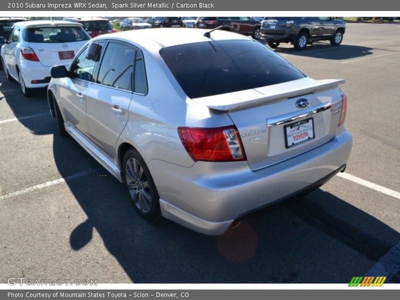 Spark Silver Metallic / Carbon Black 2010 Subaru Impreza WRX Sedan