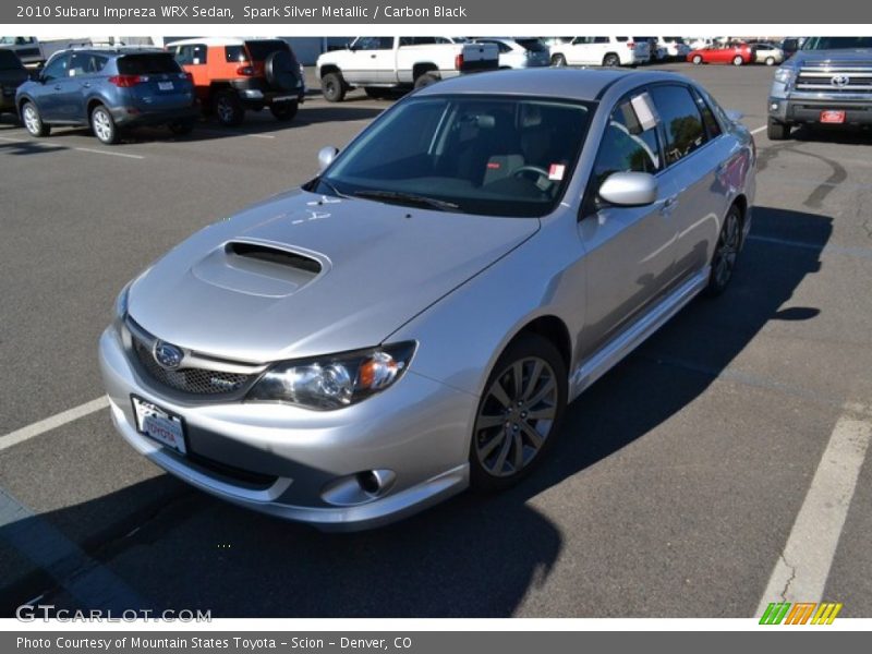 Spark Silver Metallic / Carbon Black 2010 Subaru Impreza WRX Sedan