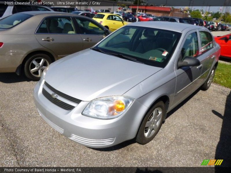 Ultra Silver Metallic / Gray 2005 Chevrolet Cobalt Sedan