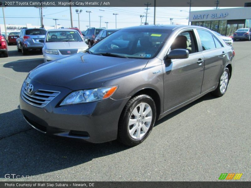 Magnetic Gray Metallic / Ash 2007 Toyota Camry Hybrid