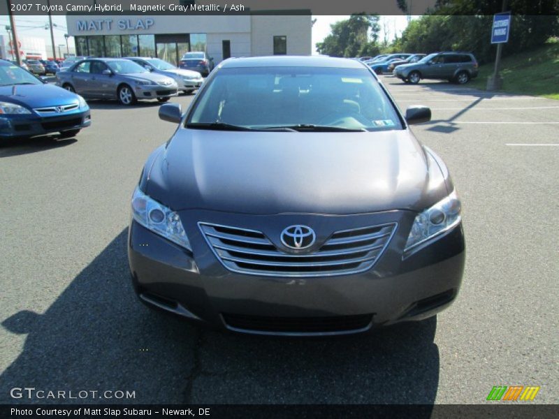 Magnetic Gray Metallic / Ash 2007 Toyota Camry Hybrid