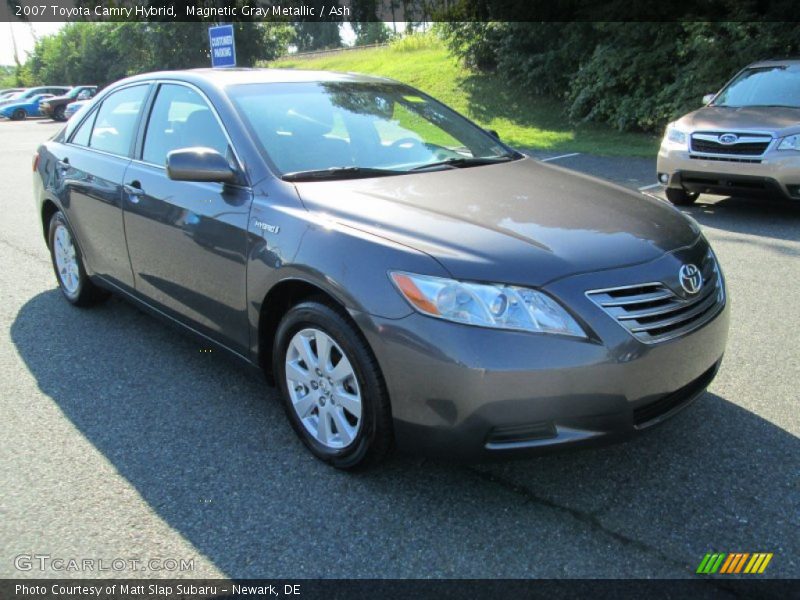 Magnetic Gray Metallic / Ash 2007 Toyota Camry Hybrid