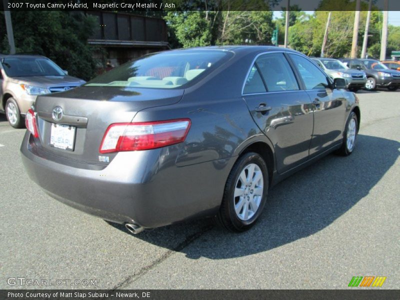 Magnetic Gray Metallic / Ash 2007 Toyota Camry Hybrid