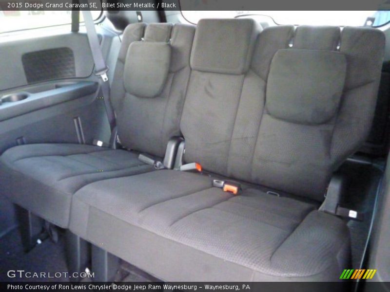 Billet Silver Metallic / Black 2015 Dodge Grand Caravan SE