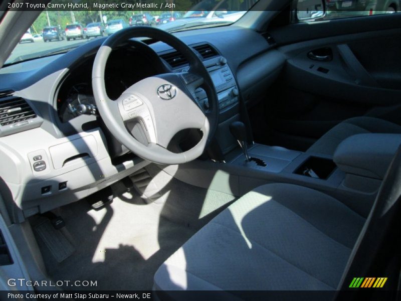 Magnetic Gray Metallic / Ash 2007 Toyota Camry Hybrid
