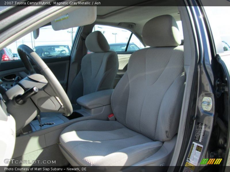 Magnetic Gray Metallic / Ash 2007 Toyota Camry Hybrid