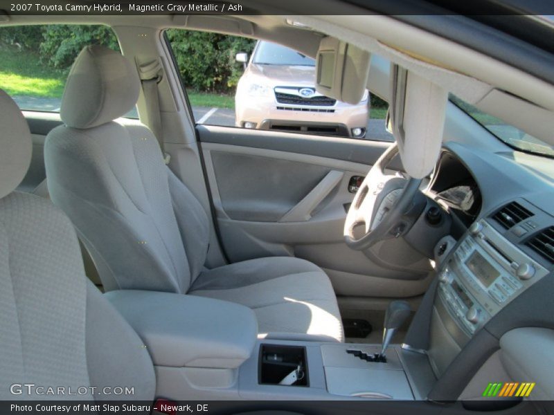 Magnetic Gray Metallic / Ash 2007 Toyota Camry Hybrid