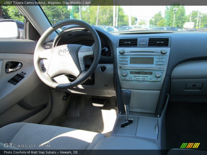 Magnetic Gray Metallic / Ash 2007 Toyota Camry Hybrid