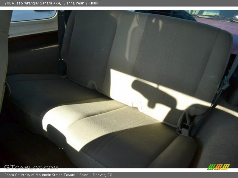Sienna Pearl / Khaki 2004 Jeep Wrangler Sahara 4x4