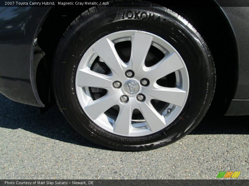 Magnetic Gray Metallic / Ash 2007 Toyota Camry Hybrid