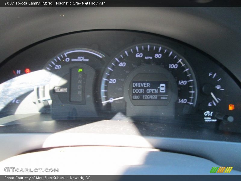 Magnetic Gray Metallic / Ash 2007 Toyota Camry Hybrid