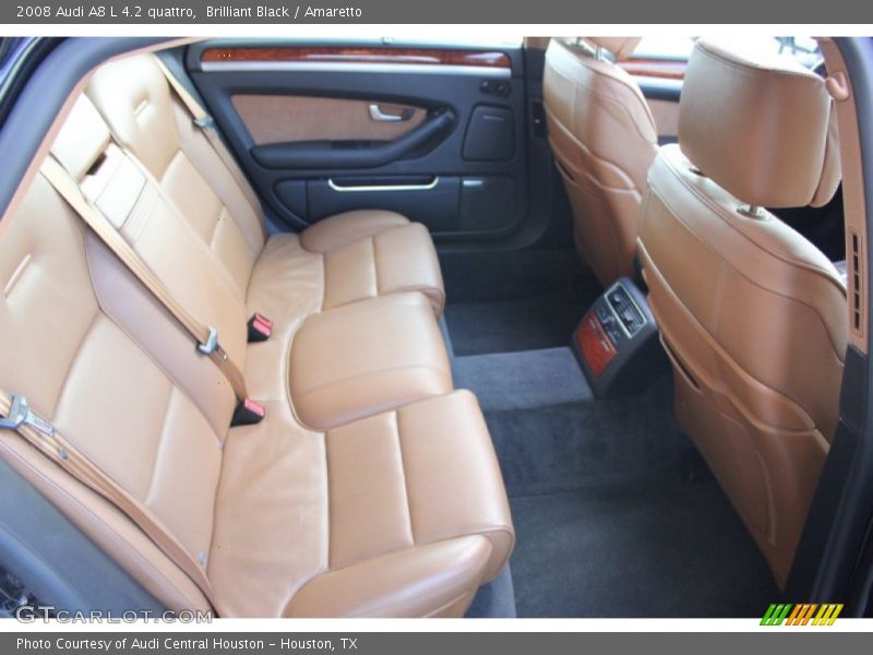 Brilliant Black / Amaretto 2008 Audi A8 L 4.2 quattro