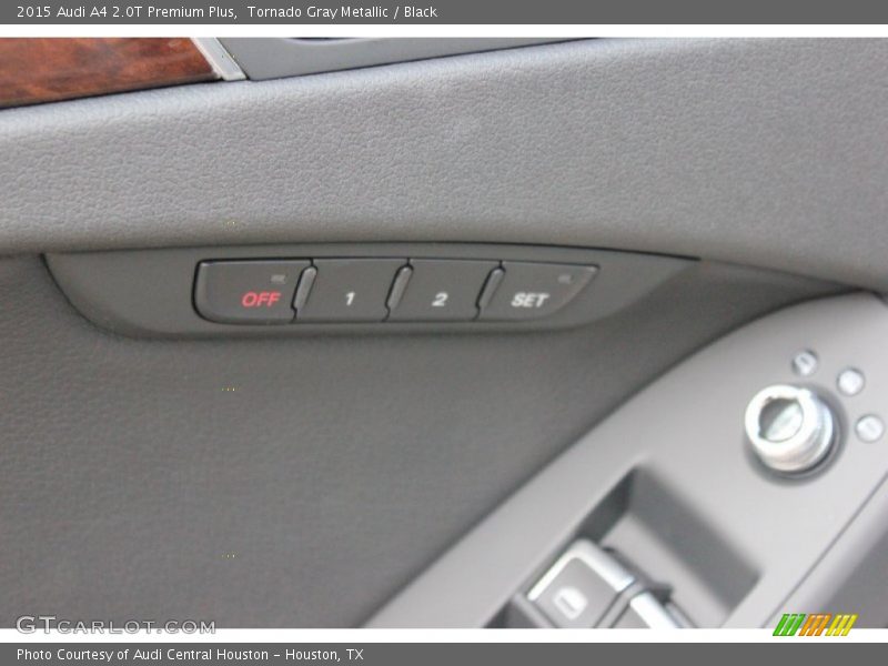 Tornado Gray Metallic / Black 2015 Audi A4 2.0T Premium Plus