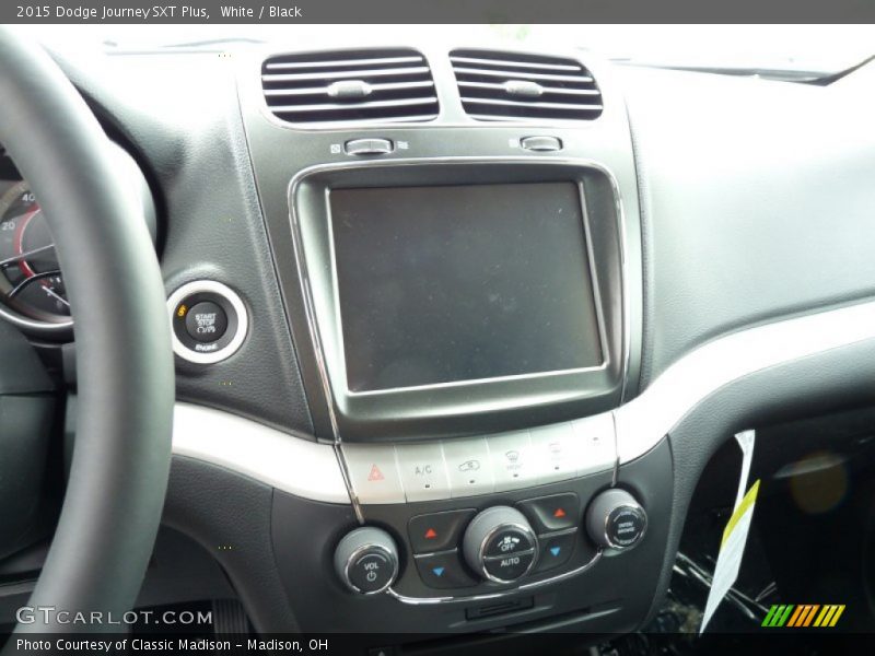 White / Black 2015 Dodge Journey SXT Plus
